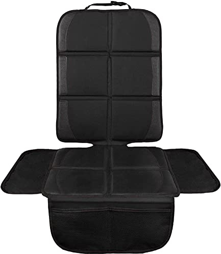 NWOUIIAY Autositzauflage Autositzschutz Wasserdichter Kindersitzunterlage zum Schutz der Lederausstattung des rutschfesten Fahrzeugs Leicht zu reinigen und zu sichern