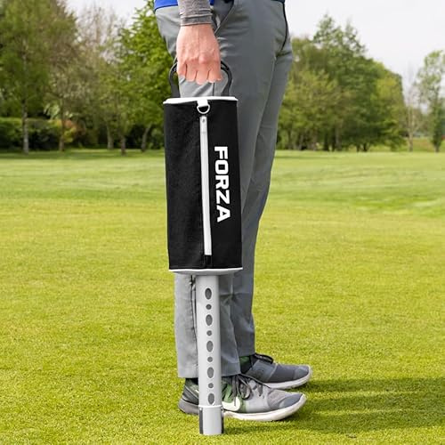 Forza Ramasseur de Balles de Golf & Porte-Balles – Sac Ramasse-Balles en Aluminium - Capacité de 85 Balles de Golf