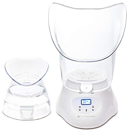 Rio Beauty Gesichtssauna Spa mit Dampf-Inhalator FSTE2 Weiß