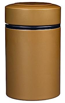 ShuaiXiang - Mini latas redondas para té, azúcar, café, café, dorado, vintage, redondo, multicolor, pequeño