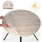Durchsichtige Tischdecke 75 cm, Wetterfest Rund Wasserdicht Mit Gummizug - Gartentischdecke Transparent Outdoor