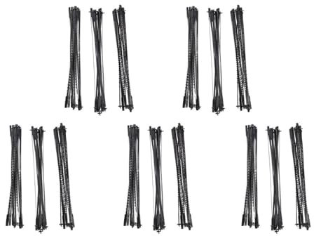 MQODLFP 180Pcs Scroll Saw Blades 127mm Carbon Steel Fretsaw Blades with Pin 15/18/24 Teeth Standard Fine Cut Saw Blades