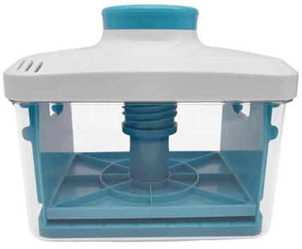 Paneer Press - Máquina para hacer paneer, prensado eficiente | Elimina fácilmente el agua de Paneer, escurridor de cuajada de soja ajustable con bandeja de goteo, utensilios de cocina para el hogar