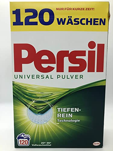 Persil Polvere universale, detersivo completo, purezza e cura, confezione da 1 (1 x 120 lavaggi)