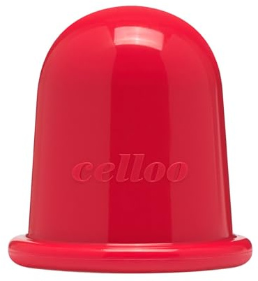 Celloo Anti Cellulite Silikon Schröpfen Cup für Hautstraffung und Verbesserung der Durchblutung, Vacuum Silikon Cups, für Cellulite Massage an Bauch, Oberschenkeln und Gesäß (7,8 cm)