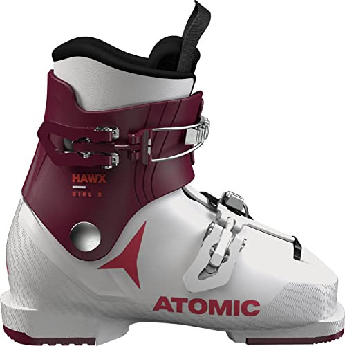 ATOMIC HAWX Mädchen 2 Weiß/Ber Skischuhe, White Berry, 32 EU