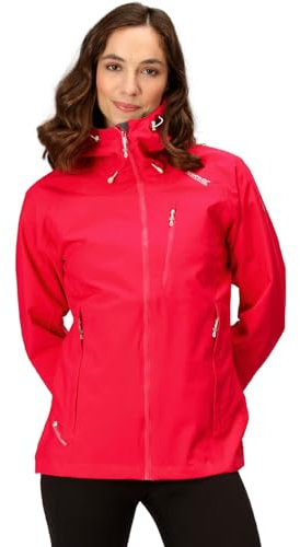 Regatta Birchdale Softshelljacke Damen mit Kapuze, Farbe:Pink, Größe:44