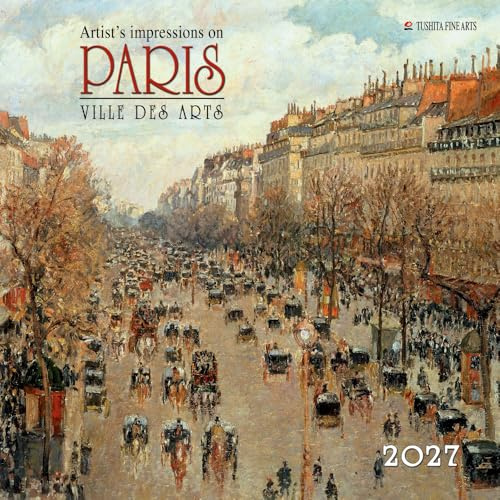 Calendrier 2027 Paris Ville des arts (TS) + offert un agenda de poche