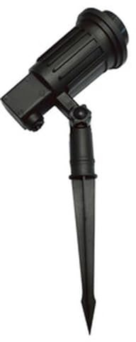 VoltShine Portalámparas estaca - portalámparas para bombilla E27, diseño robusto, ideal para exteriores, resistente a la intemperie y fácil de instalar