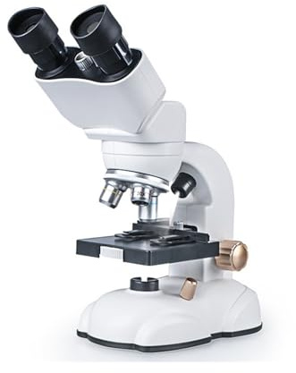 Kit de microscope composé binoculaire professionnel, avec double source de lumière haut et bas, pour laboratoire
