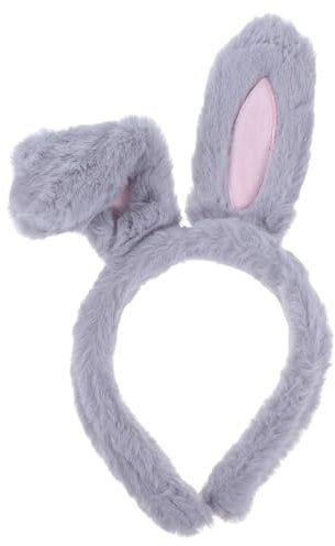 MAGICLULU Diadema Accesorio Divertido Orejas de Conejo de Felpa Ligera para Niños y Mujeres para Disfraces de Fiesta y Carnavales