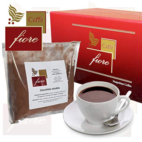 Caffè fiore Cioccolato Bar 1 Confezione da 500 g. Torrefazione Caffè fiore Preparato solubile per Uso Professionale
