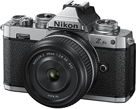 Nikon Z fc with Special Edition Prime Lens | Retro-inspired compact mirrorless stills/video camera with matching 28mm f/2.8 prime lens | Nikon USA Model
