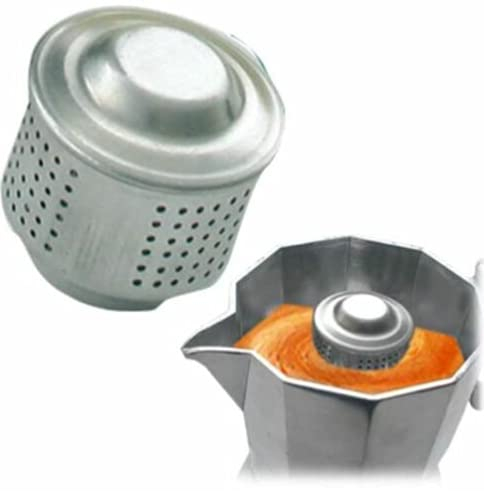 Saraoriginalshop Paraspruzzi Paraschizzi ricambi universali per Moka compatibile con Bialetti compatibile con Pedrini ed altri.