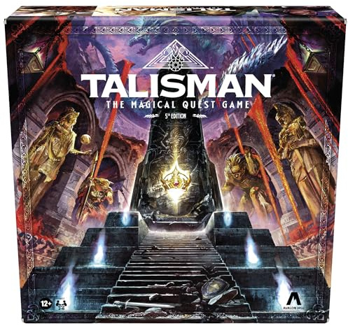 Avalon Hill Talisman: The Magical Quest Board Game, 5th Edition | Fantasy Tabletop Adventure Games | Ages 12 and Up | 2 to 6 Players | Roleplaying Strategy Games