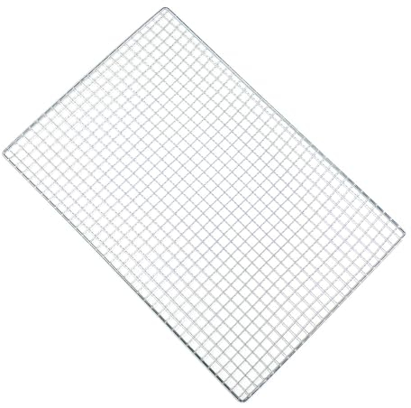 The Fellie BBQ Grill Grate, Outdoor Barbecue Replacement Iron Net, Wire Rack Cooking Mesh, Camping Picnic Tool, for Works on Smoker, Pellet, Gas and Charcoal Grill(50 * 38cm)