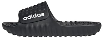 adidas Unisex ADISSAGE 360REC SLIDES, Core Black/Core Black/Core Black, 10 UK