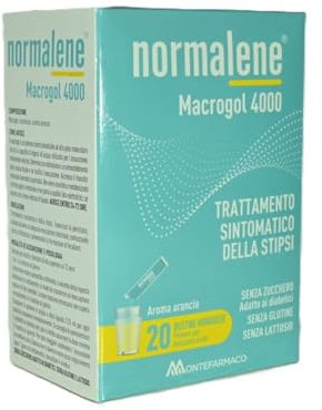 Normalene Macrogol 4000 Trattamento Sintomatico Stipsi 20 Bustine