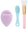 Brosse nettoyante visage, Brosse visage, Brosse visage nettoyante, tous les types de peau, pour Massage Exfoliant Nettoyant des Pores, brosses de nettoyage du visage, Brosse de Masque
