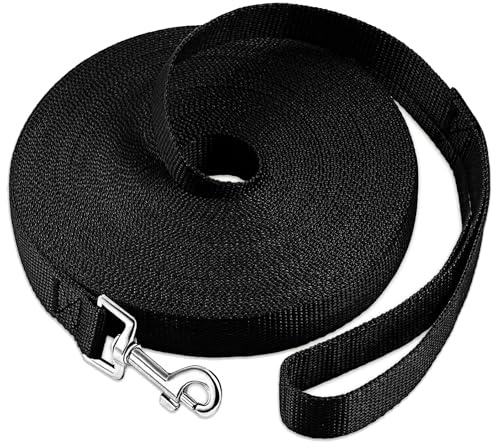 pclapora Correa Perro Larga, 10m Correa Perro Adiestramiento, Correas Long Perros, Cuerda Larga para Perros, Dog Leash para Pequeños Medianos y Grandes Entrenamiento Camping Paseo
