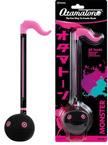 Otamatone Monster Electronic Portable Music Instrument / Synthesizer Toy from Japan by Maywa Denki (Officially Licensed) [English Instructions] - Pink