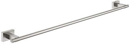 GROHE Essentials Cube | Badaccessoires - Badetuchhalter | 600 mm (Bohrabstand 558 mm) | supersteel | 40509DC1