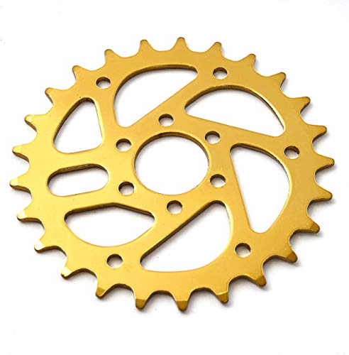 KHEbikes KHE BMX Kettenblatt 25 Zähne Gold ELOXIERT CNC nur 78g