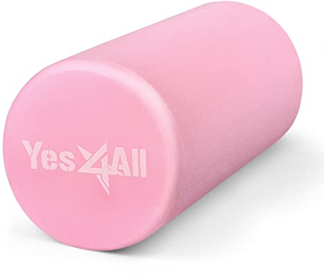 Yes4All Faszienrolle für Rücken, Wirbelsäule, Beine, Arme 30/45/60/90 cm - Mittel-Harte Foam Roller, Schaumstoffrolle für Yoga, Pilates, Dehnung & Fitness