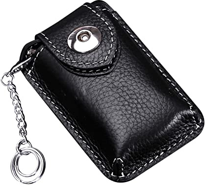 Estuche Para Llaves MagnéTico De Cuero Vintage,Asudaro Funda Para Llave MagnéTica De Una Sola Capa,Bolsa De Llave De Coche Creativa Protector De Llaves Para Hombre Y Mujer