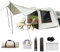 Sport Tent Versatile Drive Away Awning Car Tent for SUV RVing,Campervan,Truck, Trailer and Overlanding Lightweight Caravan Canopy Durable Tear Resistant Tarp 15.9 x 7.9 x 6.4ft