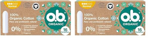 o.b. 16 Stück. ORGANIC NORMAL (Packung mit 2)