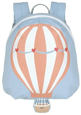 LÄSSIG Kleiner Kinderrucksack für Kita Kindertasche Krippenrucksack mit Brustgurt, 20 x 9.5 x 24 cm, 3,5 L/Tiny Backpack Balloon