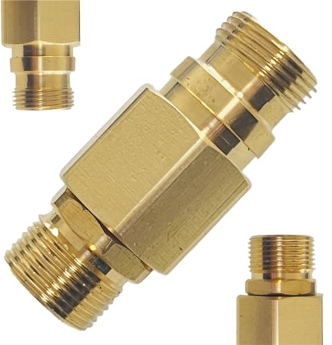 M&M Smartek Adaptador Manguera Conector TR22 AG a M22 AG para limpiadores de alta presión compatibles con Kärcher HD HDS & Kränzle hasta 275 bar/100 °C