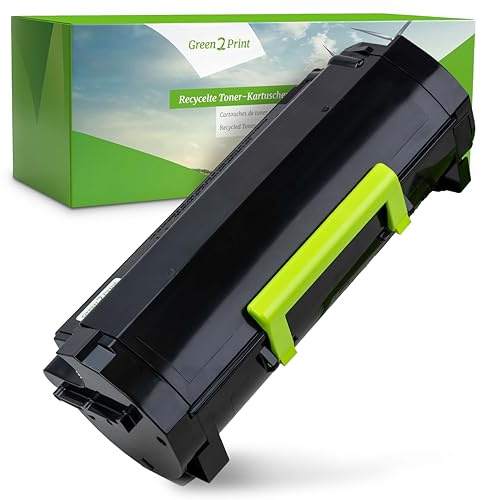 Green2Print Toner schwarz 20000 Seiten ersetzt Lexmark 56F2X00 passend für Lexmark MS421DW, MS421DN, MS521DN, MS621DN, MS622DE, MX421ade, MX521ade, MX521DE, MX522adhe, MX622ade, MX622adhe