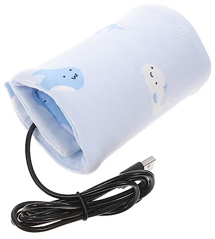 WATIIFUFU Réchauffeur De Bouteille De Lait Usb Portable Pour Garçon Fille Isolant De Voyage Pour Chauffer Lait Nourriture Conservation Température Longue Durée