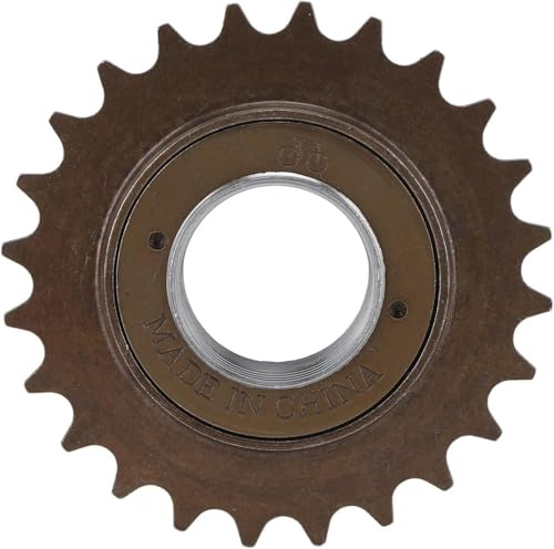 Ruota Libera per Bici da 24 Denti, 10cm/3,9pollici Ruota Libera a velocità Singola ad Alte Prestazioni Rotazione fluida Tipo filettato Parte di Ricambio per Accessorio da Ciclismo