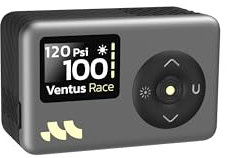 Woowind Fahrradpumpe, Elektrische Fahrradpumpe, Luftpumpe Fahrrad, 50 Sek. schnelles Aufpumpen, 120PSI/8.27Bar, Presta- und Schrader-Ventil für alle Fahrräder, Mini Kompressor Fahrrad mit LED-Licht