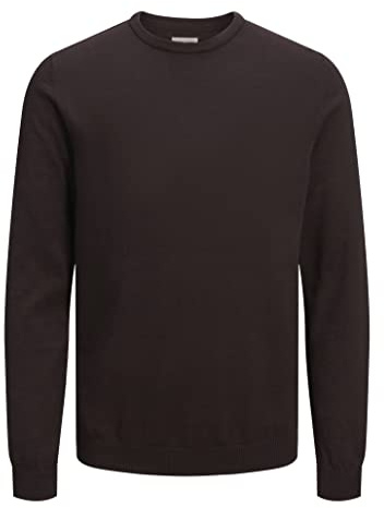 JACK & JONES herr Pullover-tröja Jjebasic Knit Crew Neck Noos
