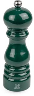 PEUGEOT - Pfeffermühle Paris 18 cm - Kollektion Paris-rama - Klassische Mahlgradeinstellung - Aus PEFC-zertifiziertem Holz - Französisches Know-howreich - Waldgrün