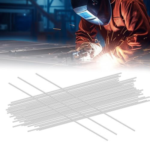 Aluminum Welding Rods, Welding Rods, Solution Welding Flux-Cored Rods, Low Temperature Universal Welding Rod, Aluminum Welding Rods No Flux Required (30PCS)