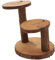 CAXUSD Portavaso per Fiori in Legno Espositore per Fiori Portaoggetti per Bonsai per Piante da