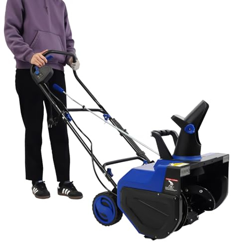 Elektrisk snöslunga, 2 400 W motor, 220 V elektrisk snöblomma, 56 cm arbetsbredd, 33 cm rumsdjup, 7,5 cm arbetshöjd, elektrisk snöplog med LED-strålkastare, för stadsvägunderhåll