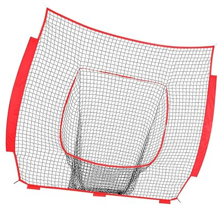 OAEPG Rete deflettore per Allenamento rimbalzi 7ftx7ft Rete per Allenamento Resistente Rete Sostitutiva per Baseball per lanciare Colpire Fielding Rete per Allenamento Softball