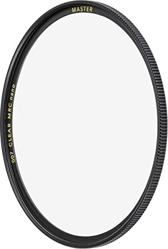 B+W Schutz-Filter, Clear Filter MRC Nano Master 95mm (16x vergütet, Slim, Premium) Black