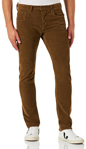 REPLAY Men's Willbi Jeans, 695 Woody Brown, 30 W/30 L