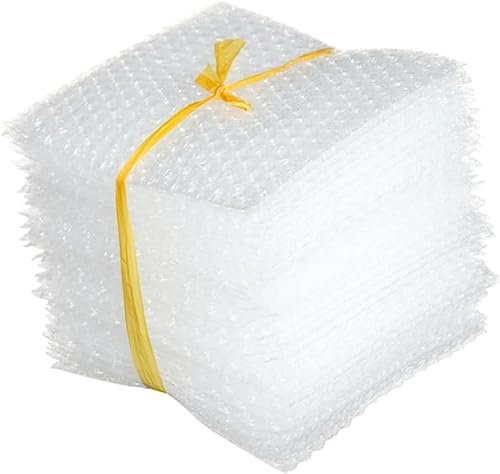 BaoT8YLu 100Pcs Sac À Bulles Pochette Enveloppe Transparente Enveloppes Blanches Enveloppes À Bulles Pochettes À Bulles Transparentes Sacs À Bulles en Plastique Pochettes À Bulles Sacs(Blanc,20x13cm)