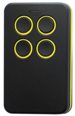 Pqahffowr 250M-913Mhz - Mando a distancia sin para copiadora de código de 4 teclas para abrepuertas de garaje eléctrico