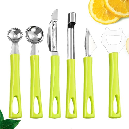Cortadoras De Frutas En Formas | Pelador De Frutas | Cortador Rebanador Pelador Abrebotellas - Abrebotellas para Cocina Casa Restaurante Picnic