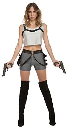 My Other Me Regenbogen-Kostüm für Damen (Viving Costumes) M-L