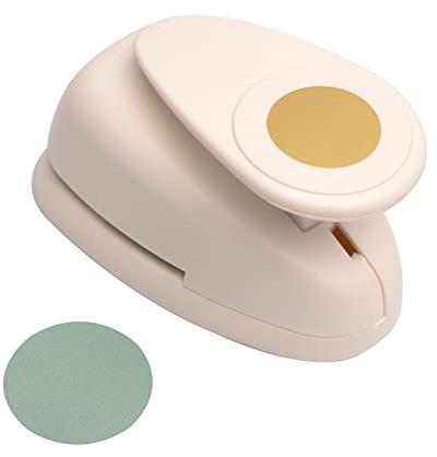 Vaessen Creative Fustella a cerchio – Ø 4,3 cm – Fustella per bricolage, carta da scrapbooking o decoupage